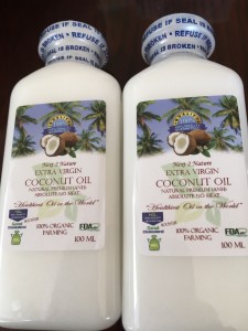 セブ島土産　ココナッツオイル